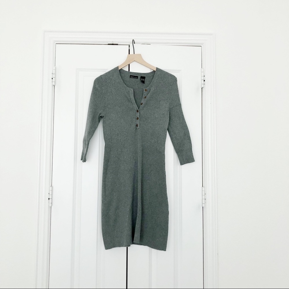 Victoria Secret Gray Sweater Dress!